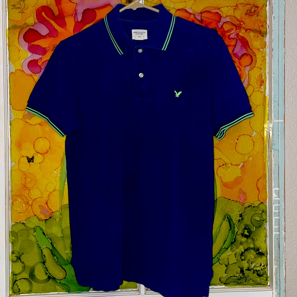 American Eagle Pullover Polo